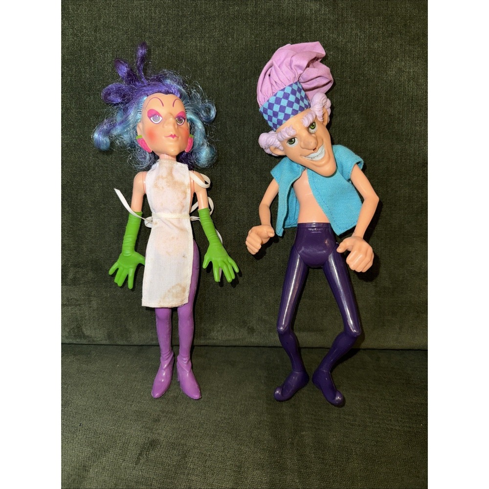 Vintage 1980s Strawberry‎ Shortcake Purple Pie Man And Sour Grapes Figures